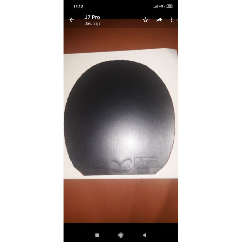 karet Butterfly Tenergy 80fx Japan market hitam