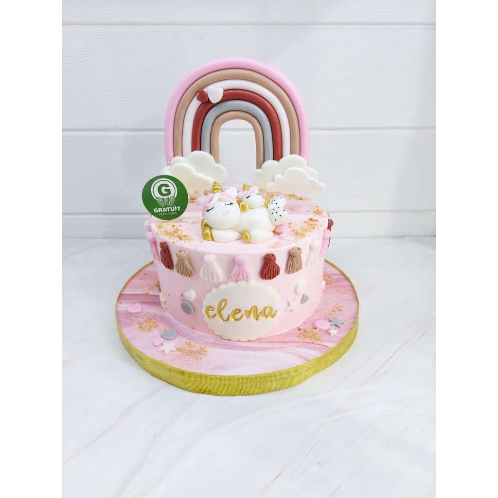 

Cake unicorn pink 15cm