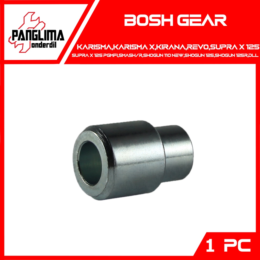 Bosh Gear Karisma-Kharisma X &amp; Kirana &amp; Revo &amp; Supra X 125-PGMFI-Fit New &amp; Smash-R &amp; Shogun 125-125R &amp; Satria 2 Tak &amp; FU 150 Bos-Bus-Bushing Nap-Naff-Naf Gir