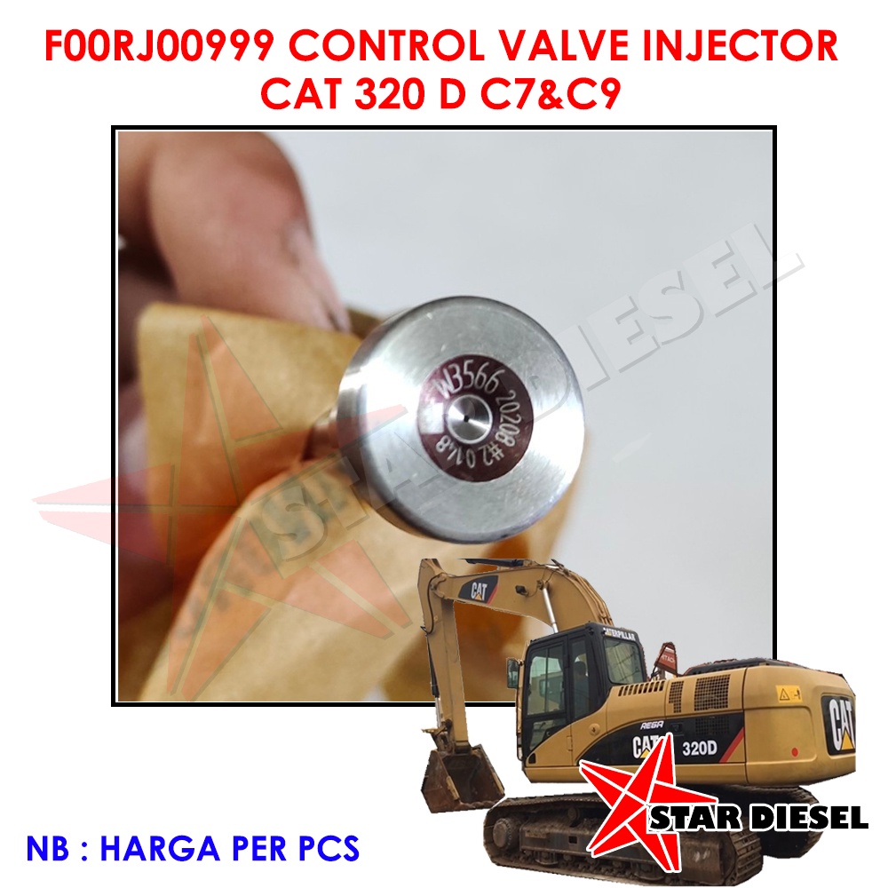 C9F00RJ00999 CONTROL VALVE INJECTOR CAT 320 D C7&C9 CONTROL VALVE ISI DALAM INJECTOR CAT 320D C7