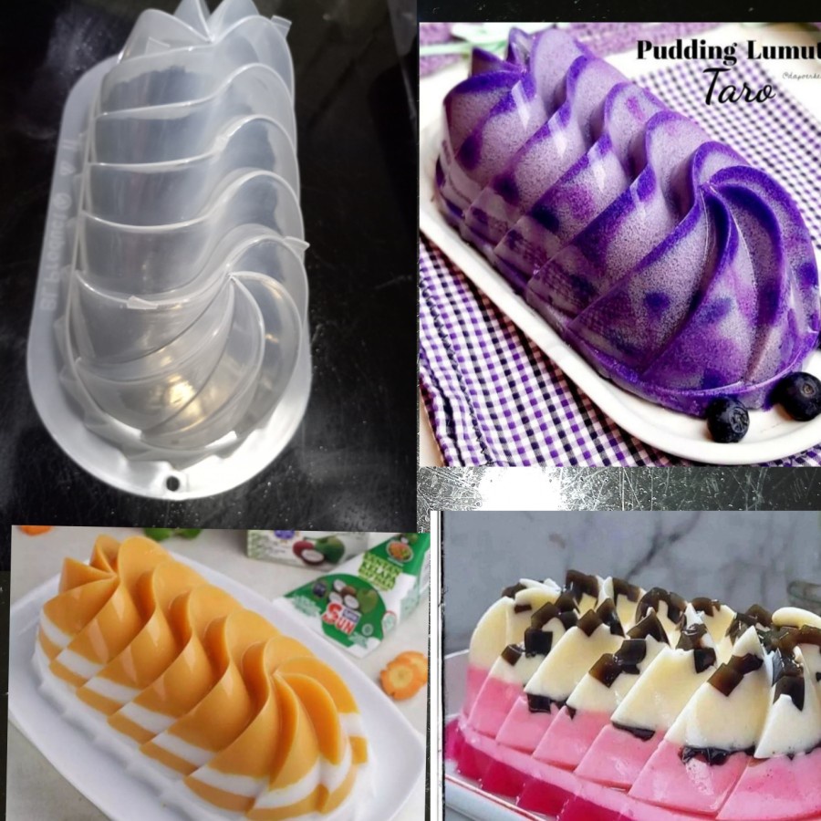 Loyang Puding Oval Cetakan Puding Agar Jelly OVALE