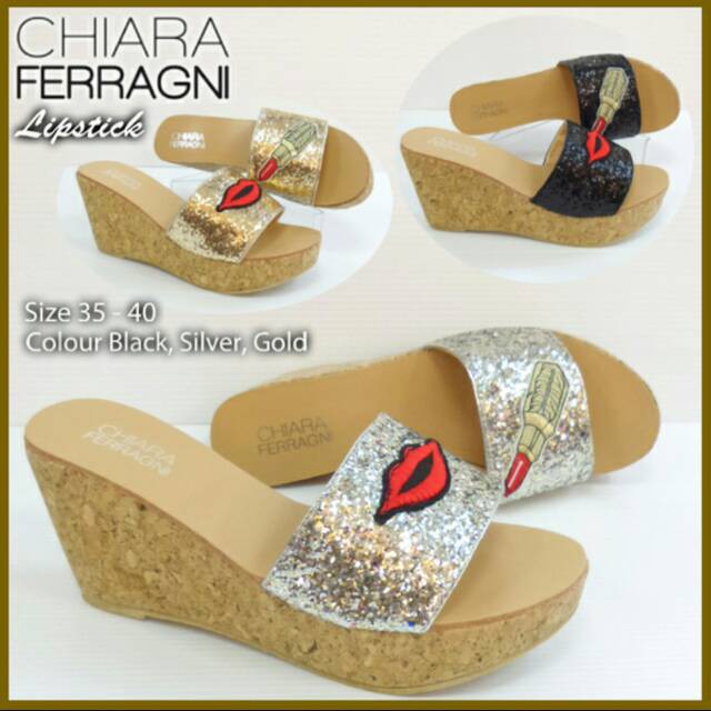 Wedges Chiara Ferragni Lipstick