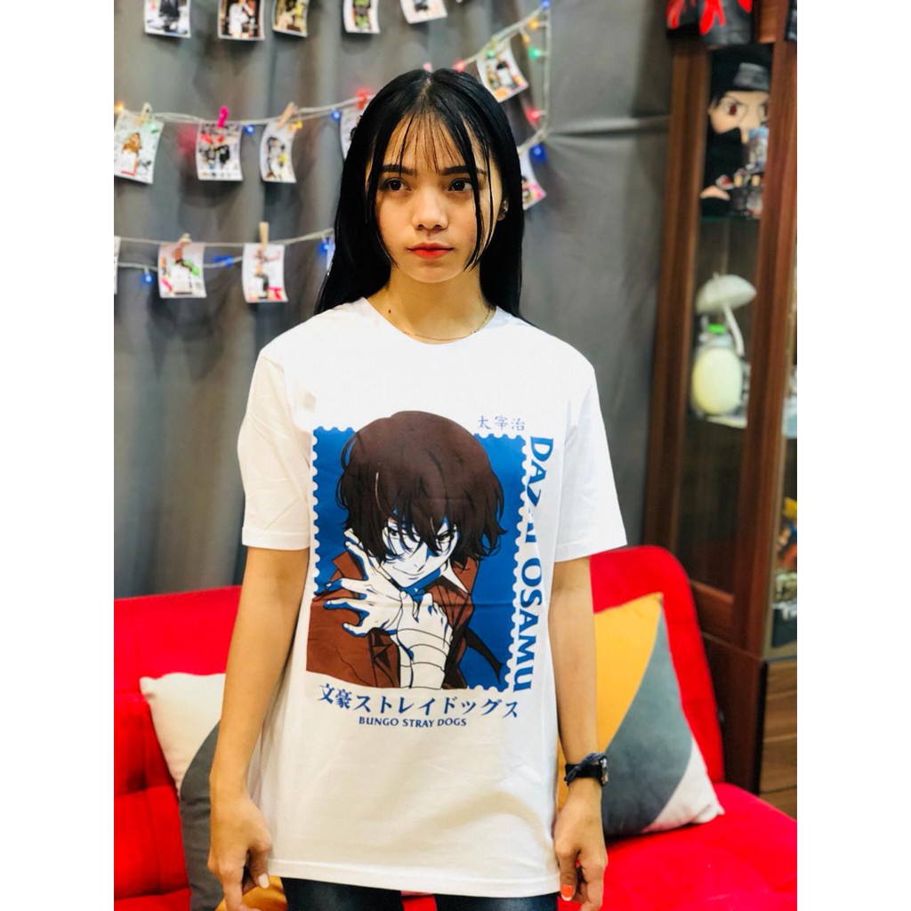 Tshirt Dazai Osamu Bungou Stray Dogs Anime