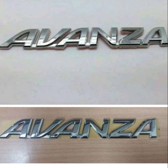 Emblem logo toyota avanza original astra genuine part