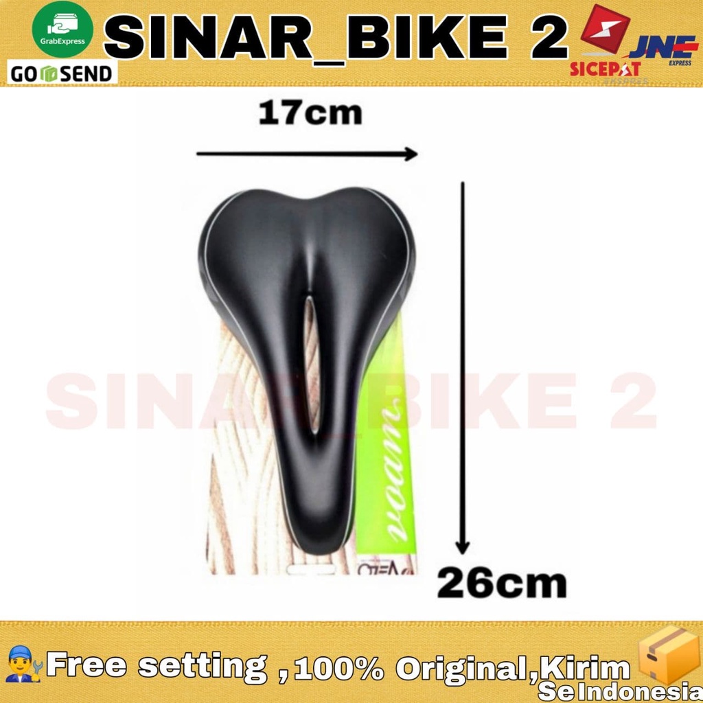 Sadel Velo Plush Gel VI 3143 Super Empuk