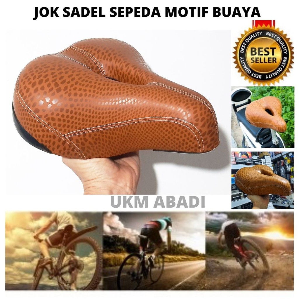 Sadel Jok Sepeda Shock Absorption Empuk SX997 Aligator Lux 111163