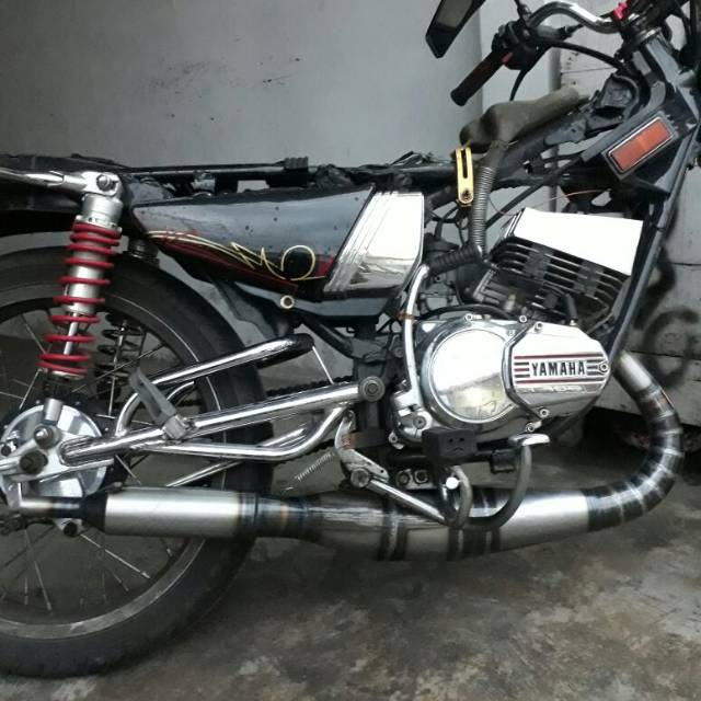 Murah knalpot kolong 3v3 telo rx king standar racing udang lobster pdk