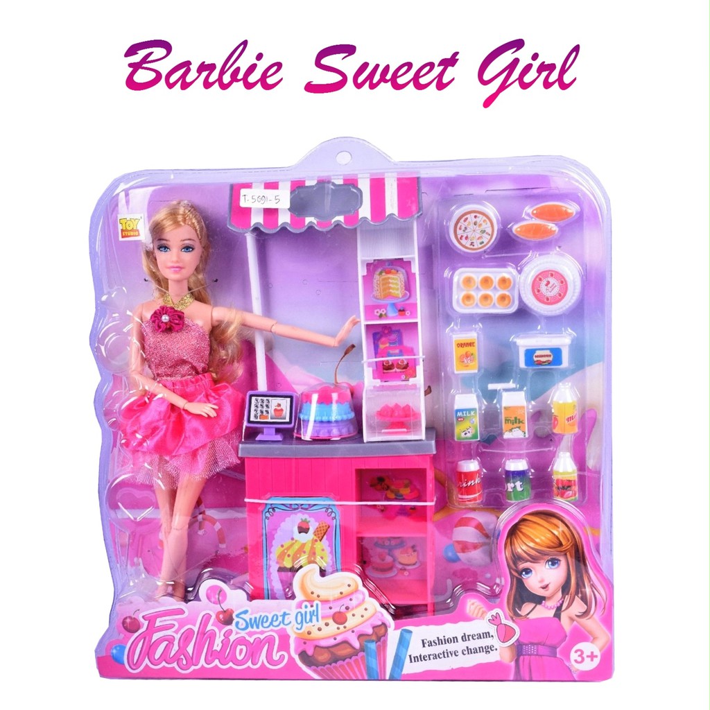 BONEKA BARBIE  TEKUK MAINAN BARBIE  ANAK BARBIE  TERBARU 