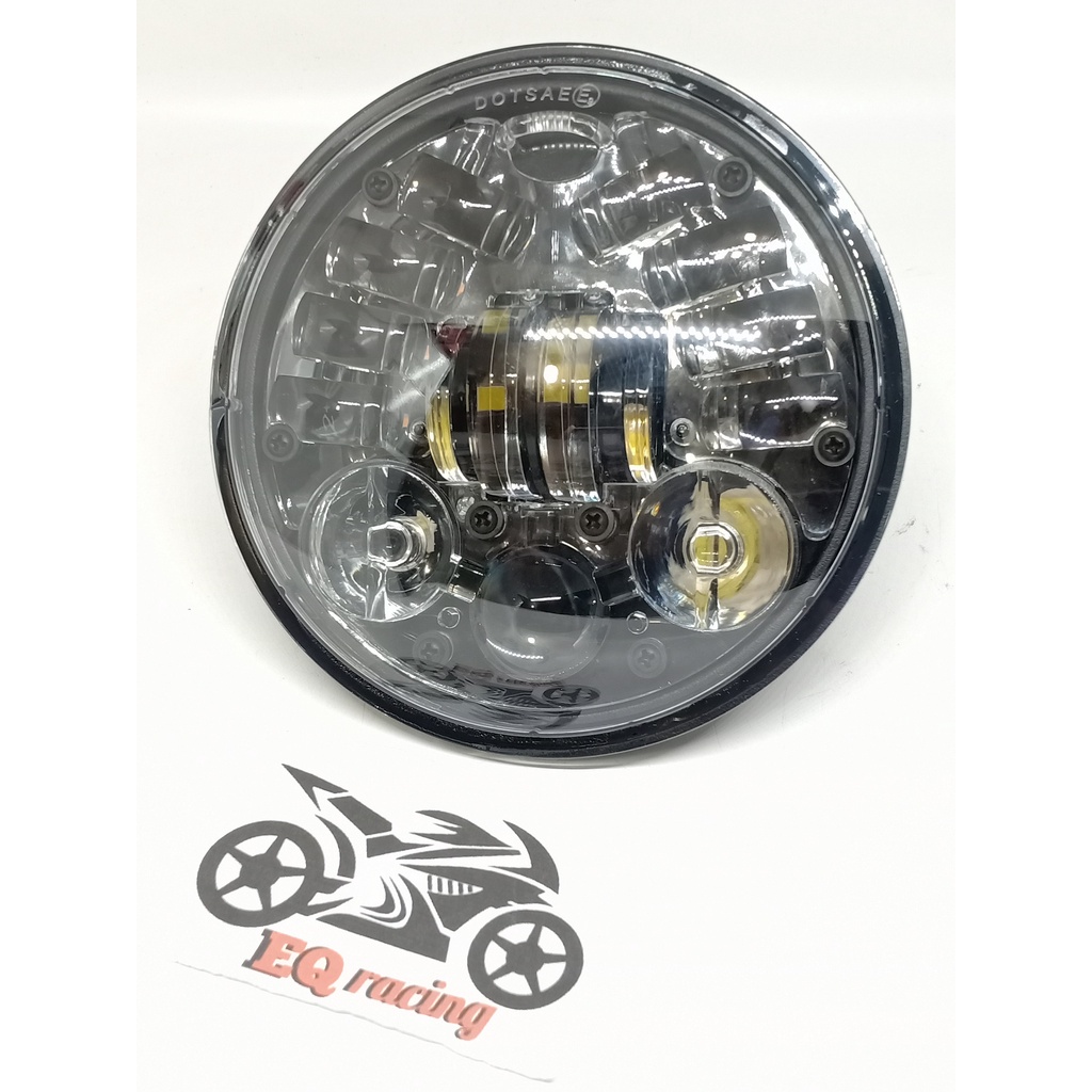Lampu depan daymaker 5.75 inch cobra 16 LED universal cobra