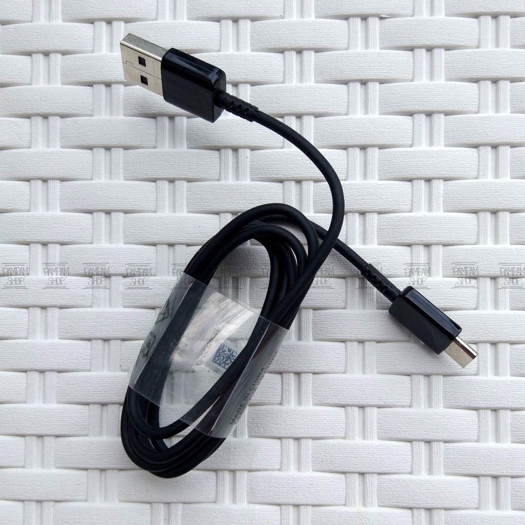 Kabel Data Charger Samsung Type C Fast Charging USB Original A3 A5 A7 2017 C7 C9 Pro S8 Plus Tipe C