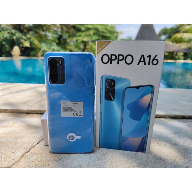 OPPO_A16 RAM 3GB ROM 32GB DAN RAM 4GB ROM 64GB BARU | GARANSI_RESMI OPPO INDONESIA