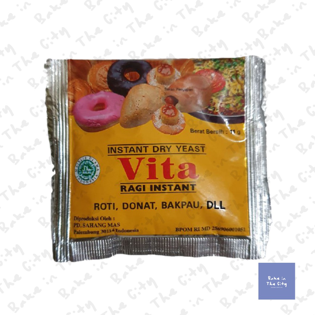 

Yeast / Ragi Instan Vita - 11gr