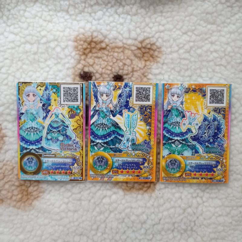 Kartu Aikatsu Stars Sun Dress 'Eternal Gothic Coord' Lily Shirogane