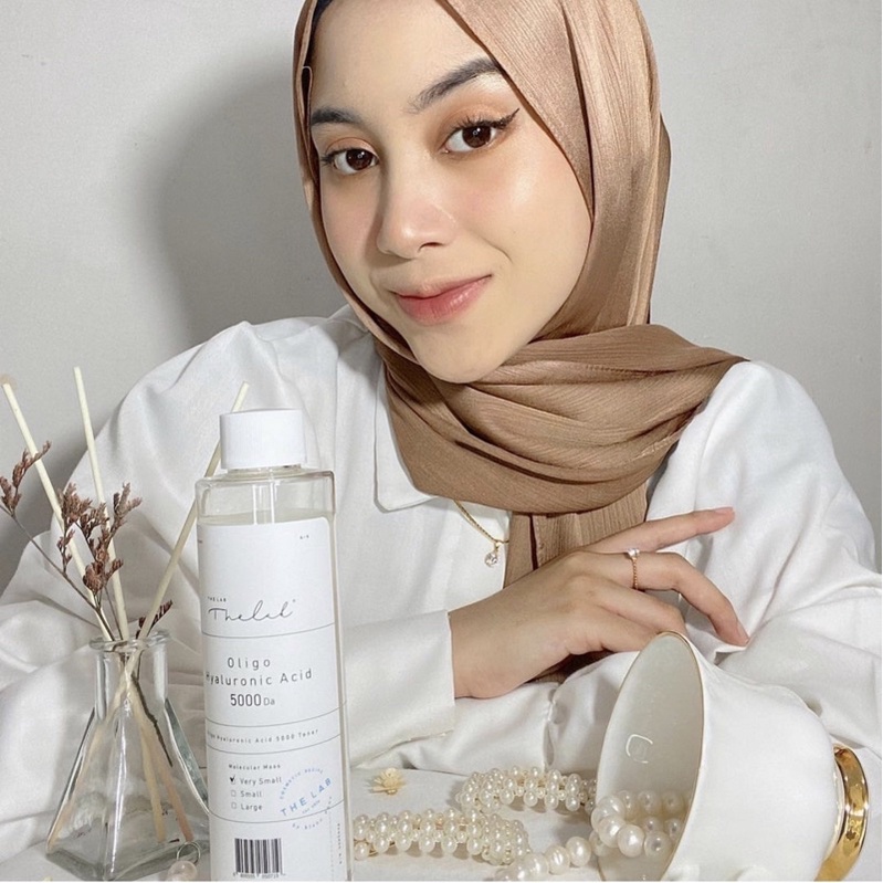 Pashmina Premium Satin Silk Malaysia Textured Crinkle (JAHIT TEPI KECIL SUPER RAPI)-Mocca