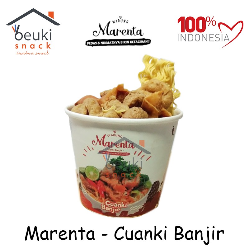 

Warung Marenta Cuanki, Seblak, Batagor, Soto Instan