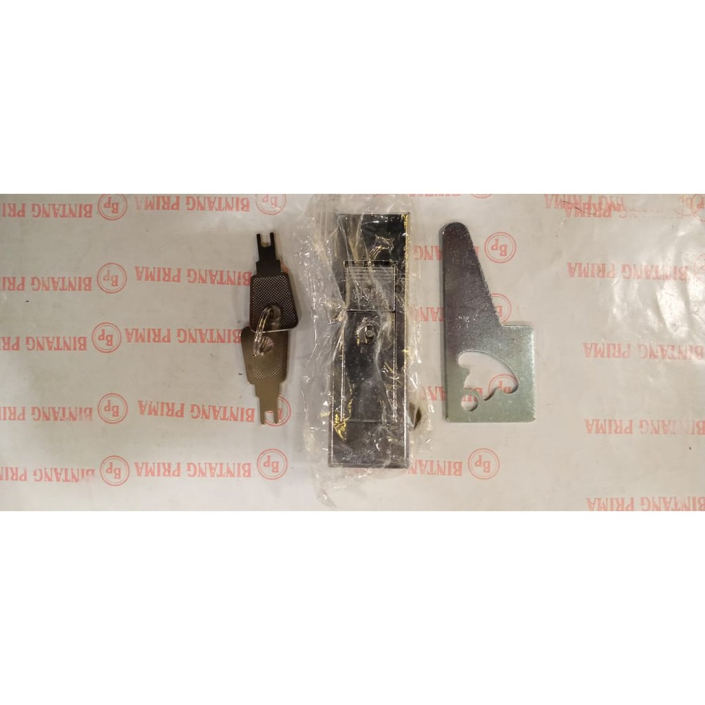 Kunci Panel Push / Panel Lock Push Lock Open Putih Tipe MS603-3