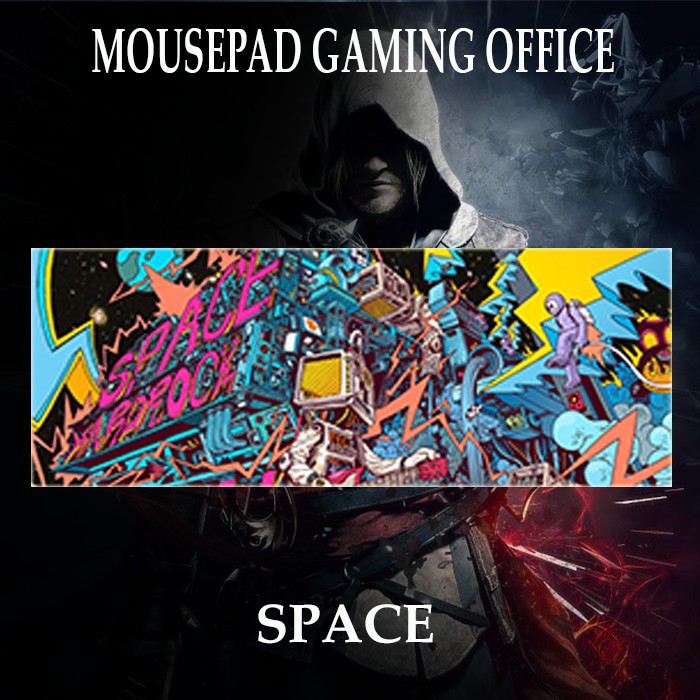 Mousepad Gaming Panjang Motif Size 80x30