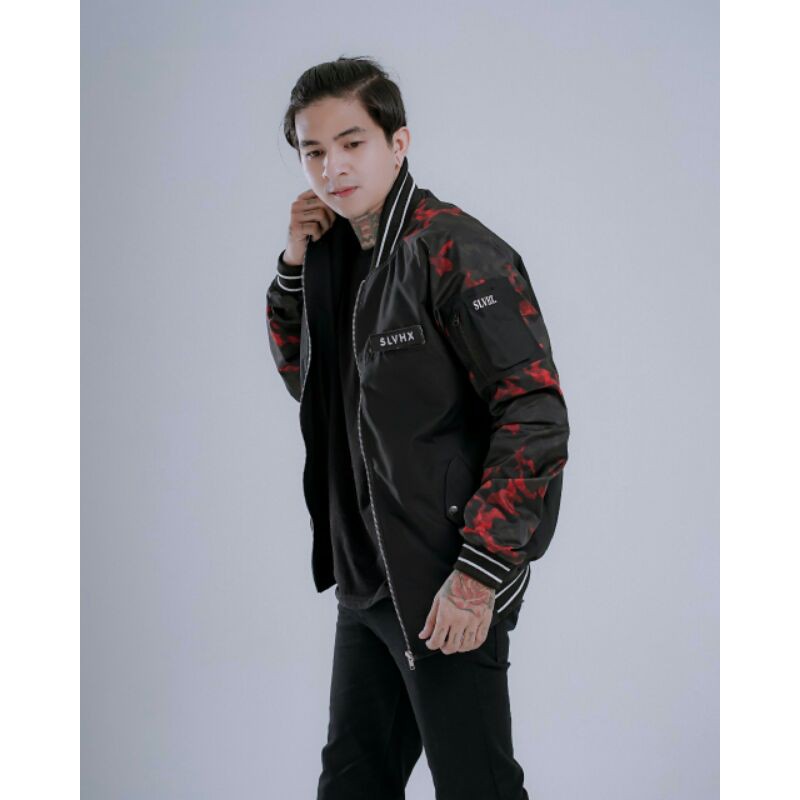 SALVIOHEXIA Jaket Bomber Jaket Casual Jaket Pria Jaket Outdoor Jaket Parasut