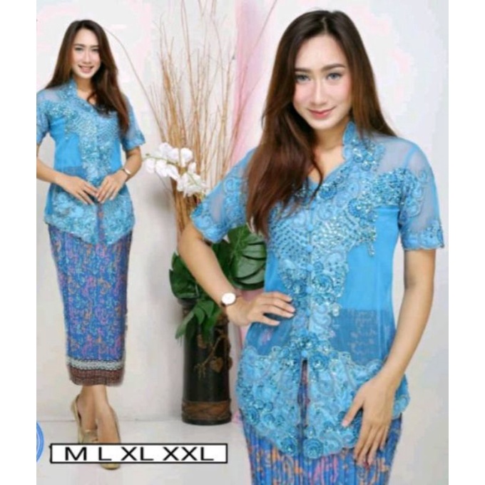 SETELAN KEBAYA PAYET PENDEK//KEBAYA PESTA/KEBAYA PAYET MODERN//KEBAYA NATALAN