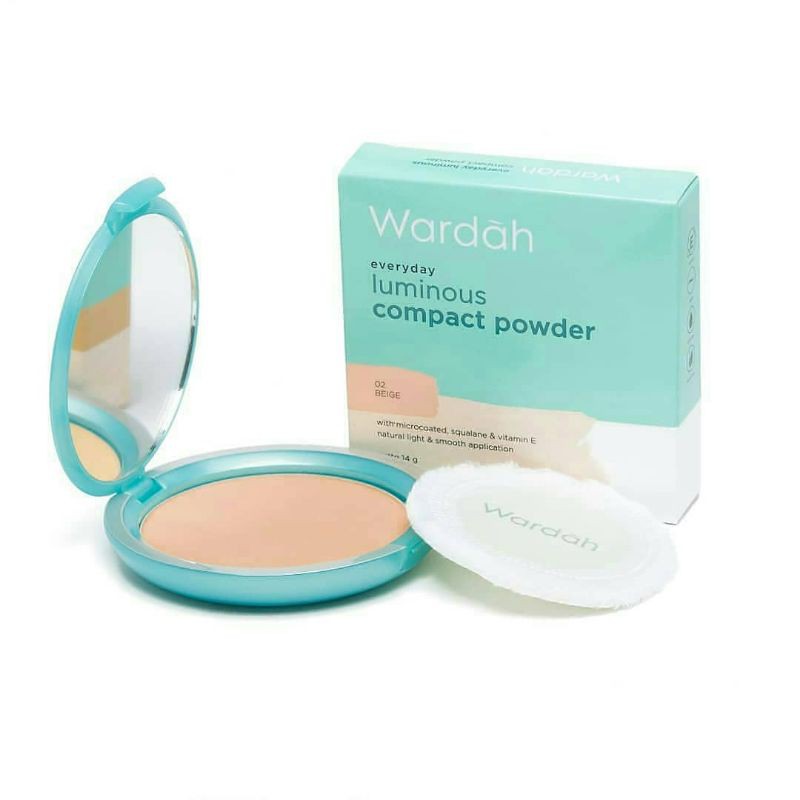 wardah compact powder