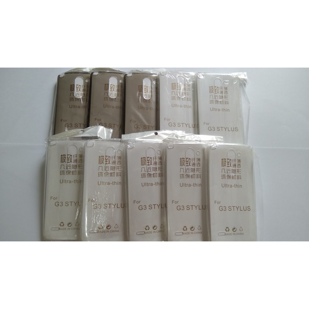 SARUNG ULTRATHIN LG G3 STYLUS - SILIKON CASE SOFTCASE JELLY