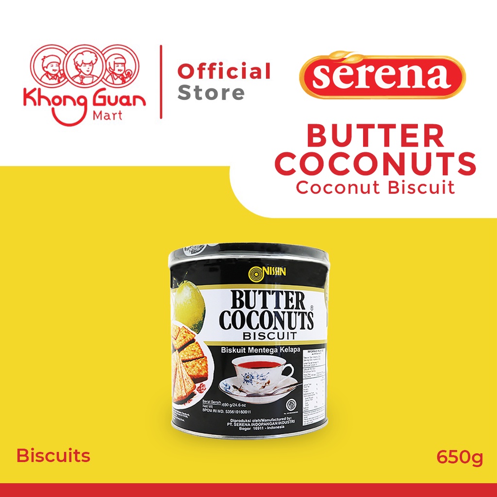 

Nissin Butter Coconuts 650 gram