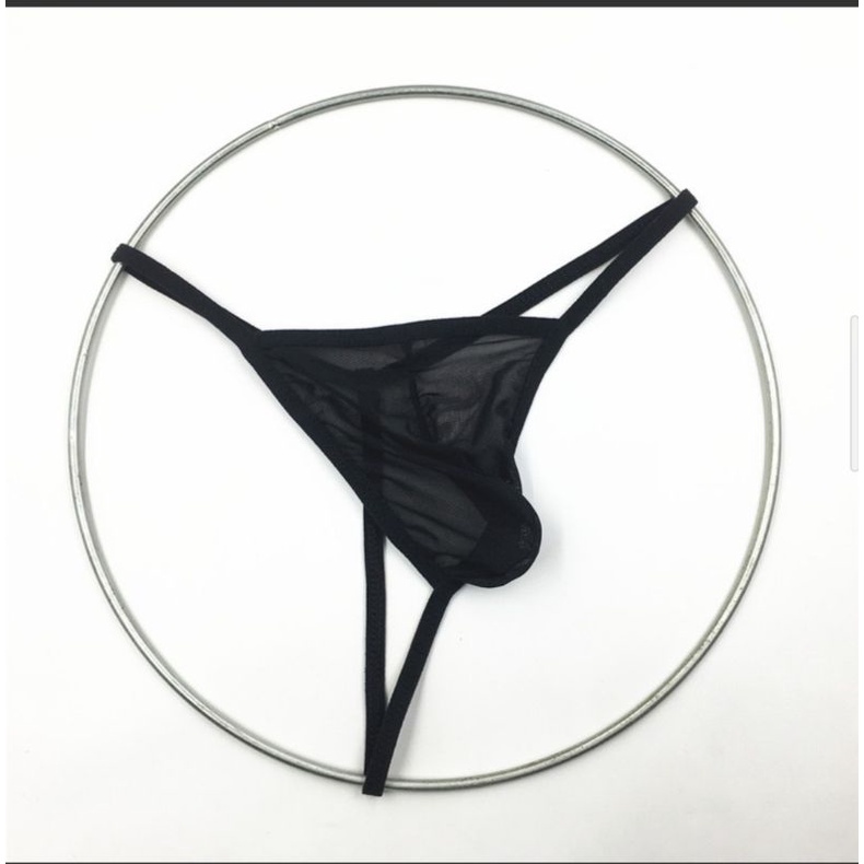 T03 G String Pria Transparant thong celana dalam kantung men underwear panty