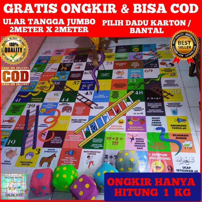 ULAR TANGGA RAKSASA JUMBO 2X2 METER