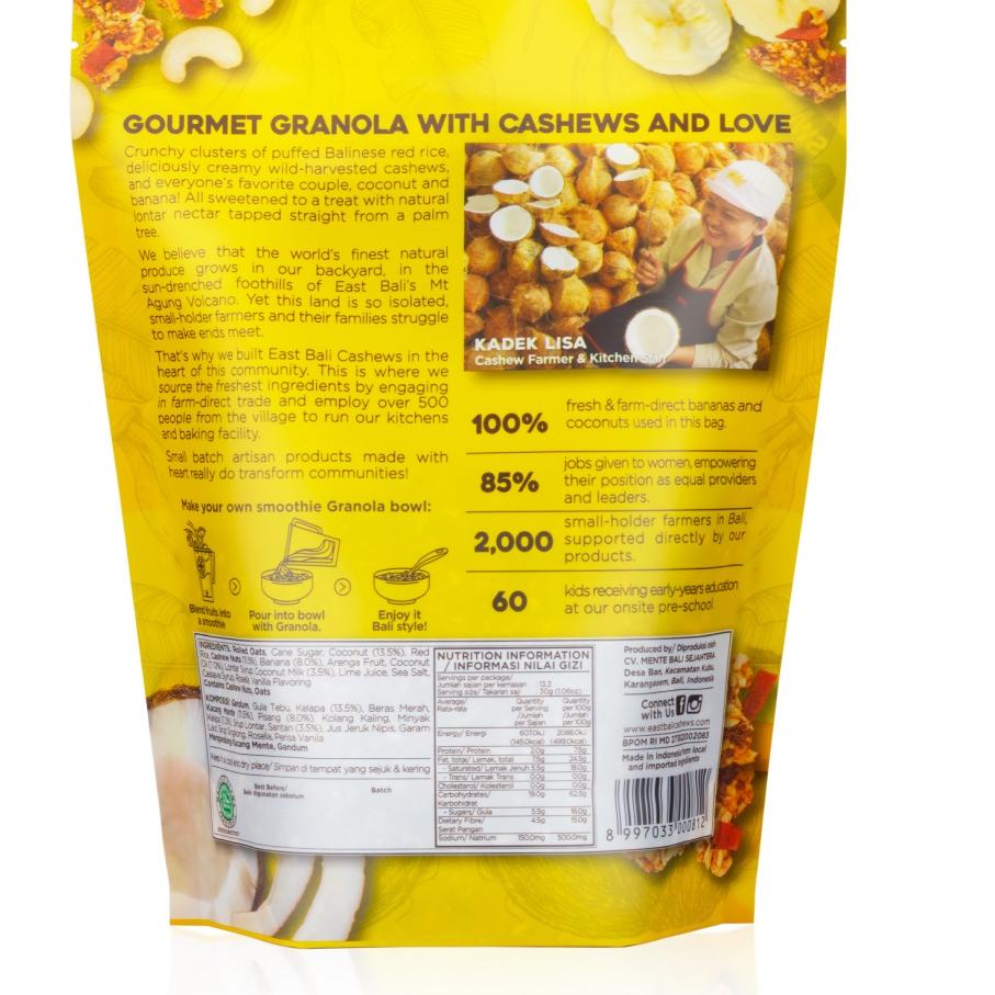 

Coded2D7p--Twin Pack - Granola Coconut Banana 400g