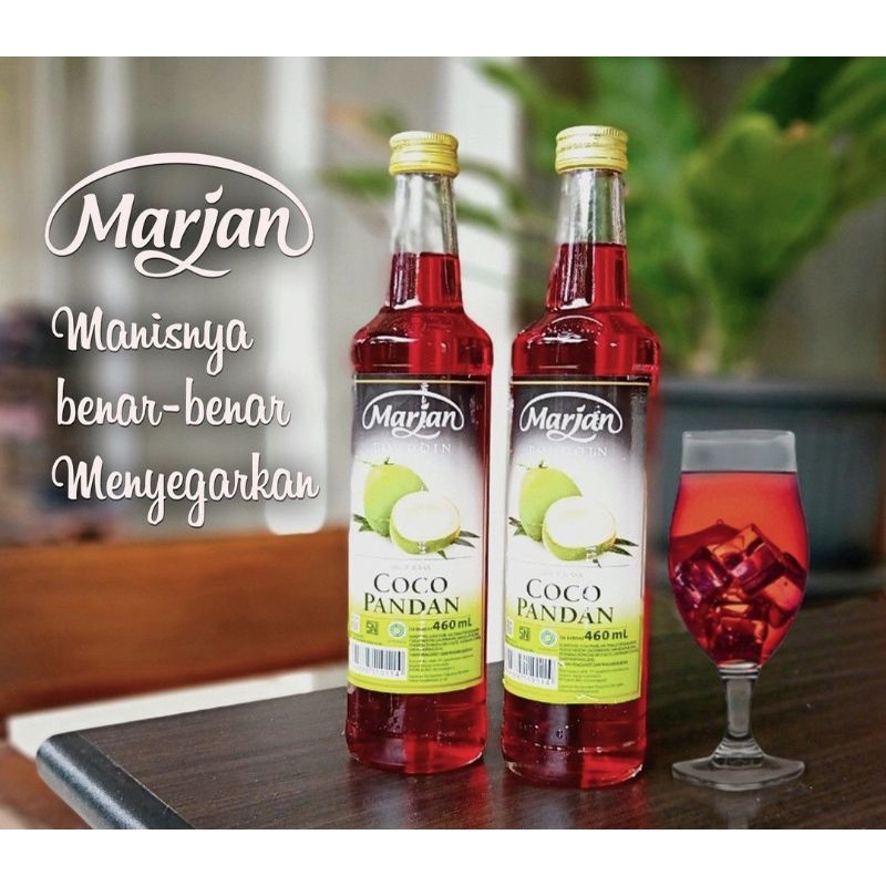 

PROMO..!! Syrup Marjan Boudoin Cocopandan 460ml