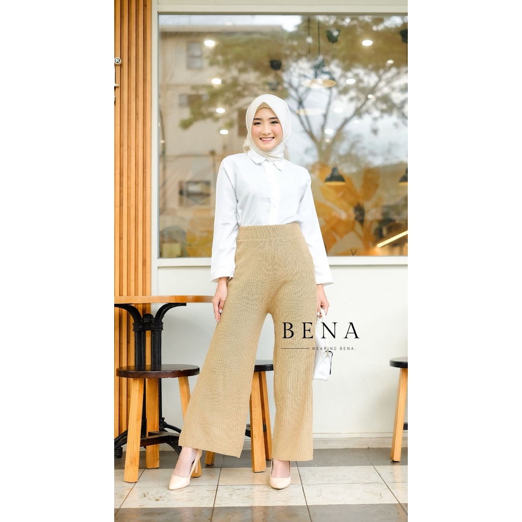 MIYU KNIT PANTS - WEARING BENA