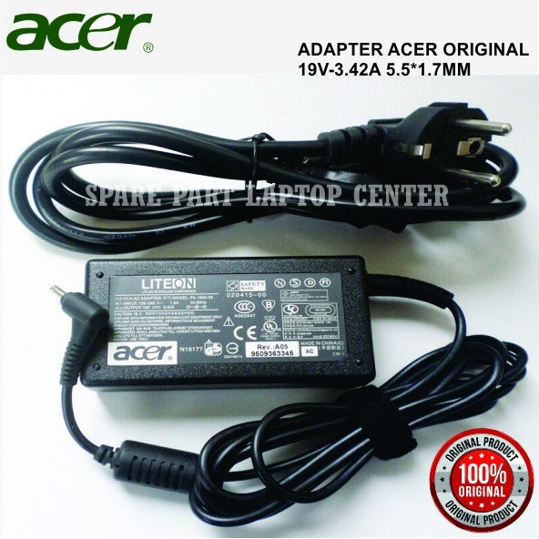 ADAPTOR ACER 4741 4745 4749 4920 5236 V5-471 V5-571 EXTENSA 4220 5210 5220 5230 5235 5620 5630 ORI