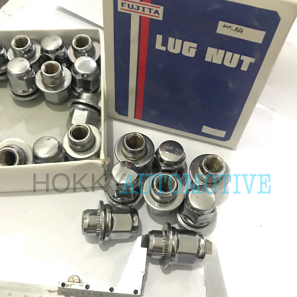 mur roda fujita lug nut innova yaris jazz 12 x 1,5 pendek