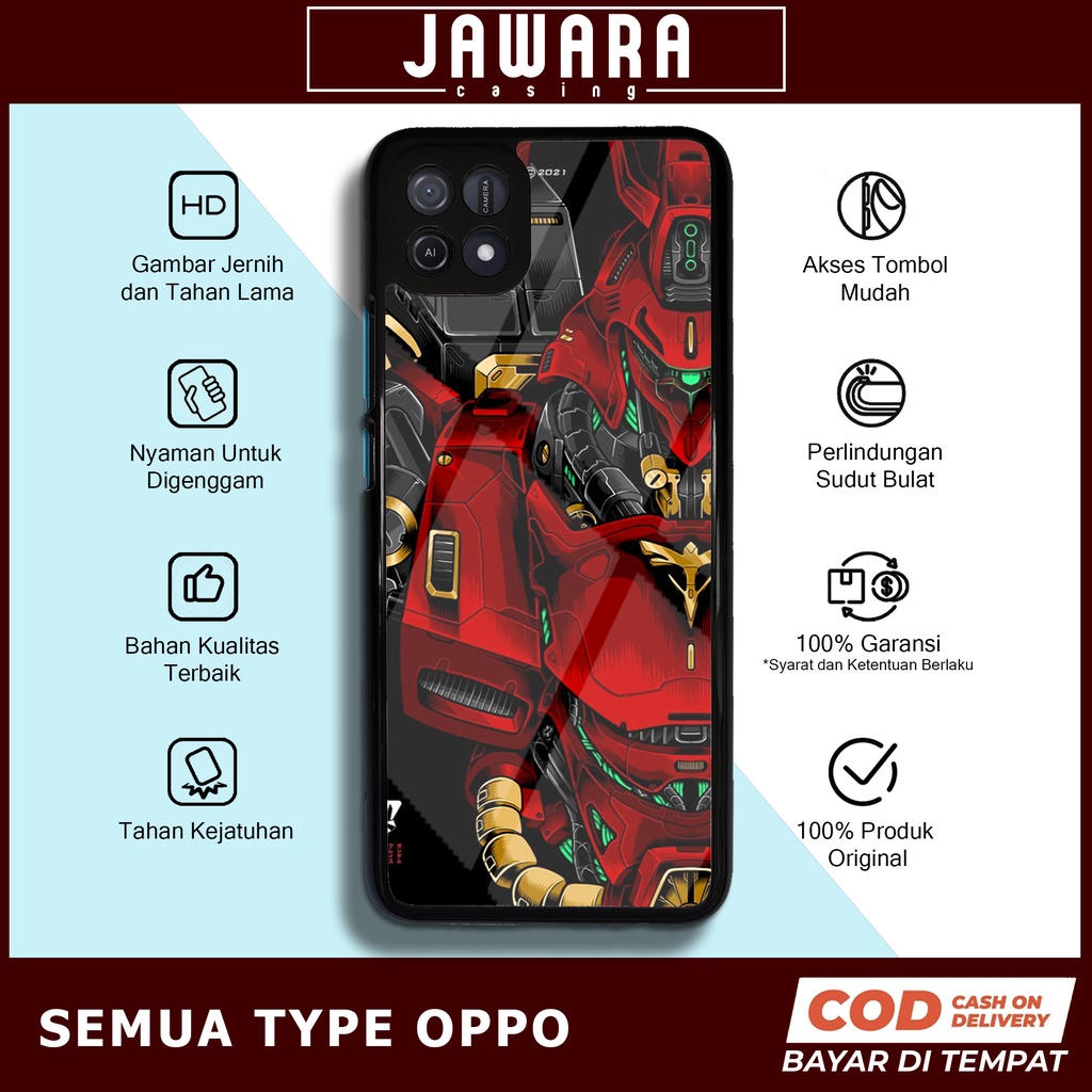 Case Oppo A16K A16E Case Hp Oppo A16K A16E Premium Glossy Jawara Casing [GDM1] Casing Hp Oppo A16K A