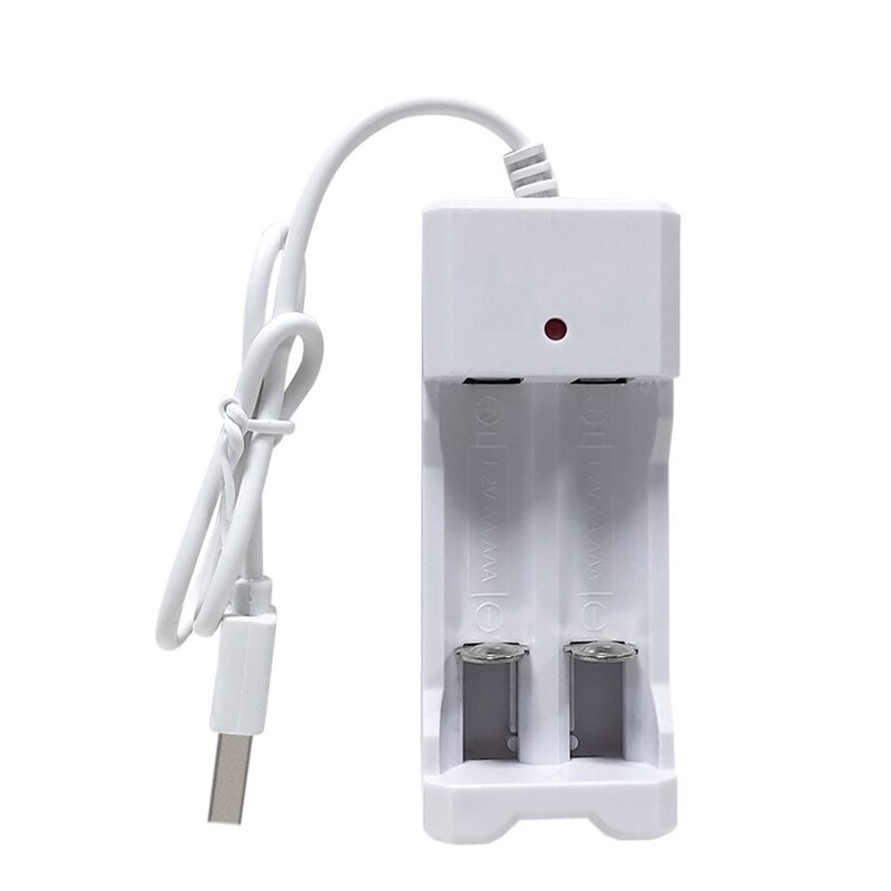 Charger Baterai 2 Slots AA/AAA - 2Y-A-10 - White