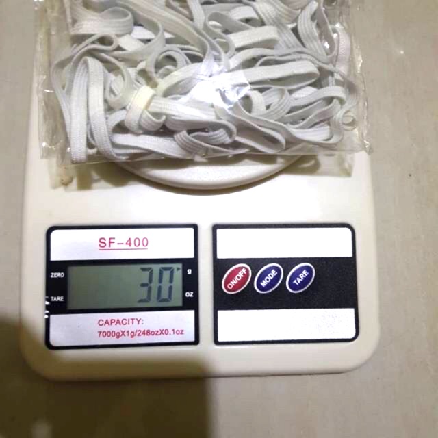 Tali Karet Gepeng Elastis 4mm-Tali Karet Serba Guna