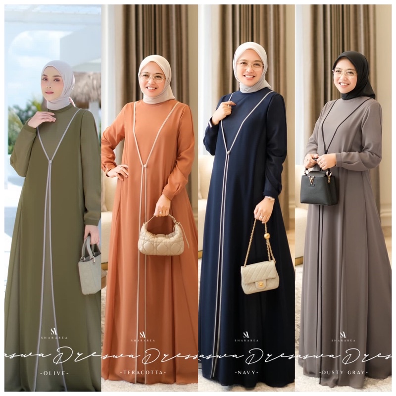 Qaswa Dress (Dress Saja) by shArarea