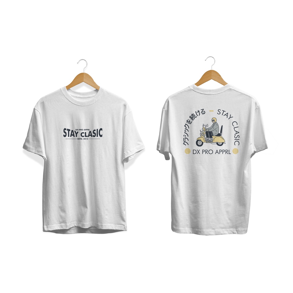 Kaos Baju Distro SUMMER STAY CLASIC