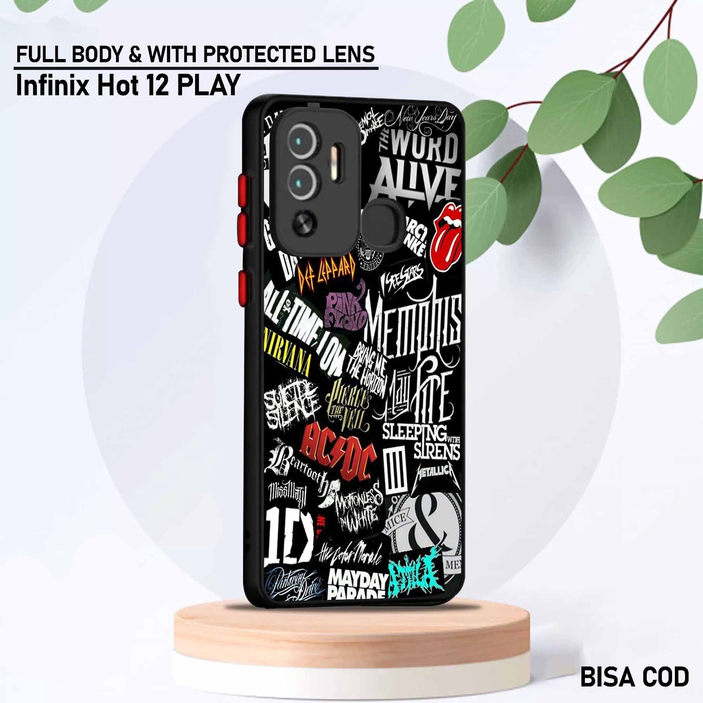 Sukses Case INFINIX HOT 12 PLAY - Softcase Dove Infinix Hot 12 Play - Silikon Hp Infinix Hot 12 Play