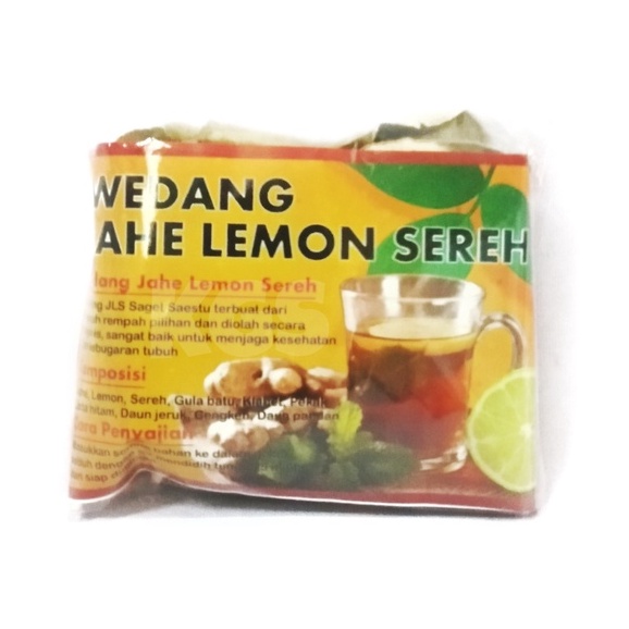 

WEDANG JAHE LEMON 30GR BISA 2X SEDUH WEDHANG KHAS SOLO