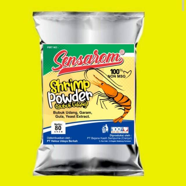 

Sensarom Bubuk Udang