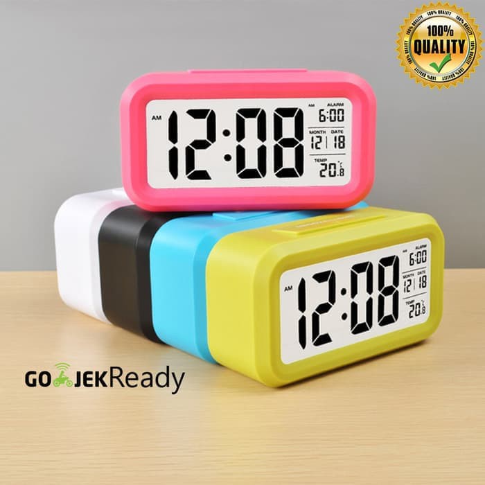  Jam  Weker  Digital  Desktop Smart Clock Shopee  Indonesia