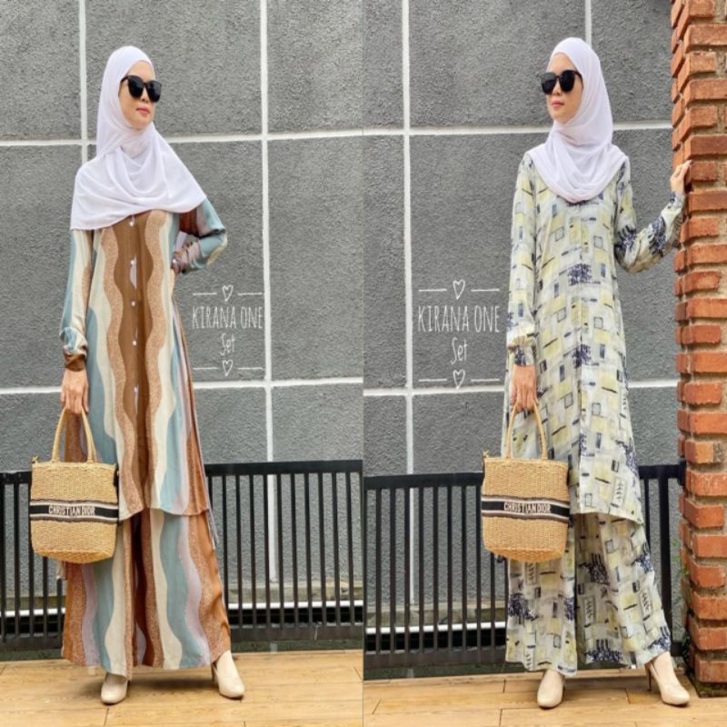 ONE SET KULOT part1/ COD / KIRANA SET /ONE SET TUNIK