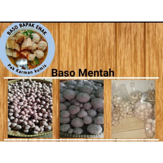 

Bakso Sapi Mentah 50pcs