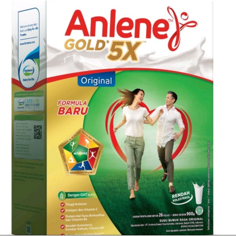 

Anlene gold original 5x box 900gr