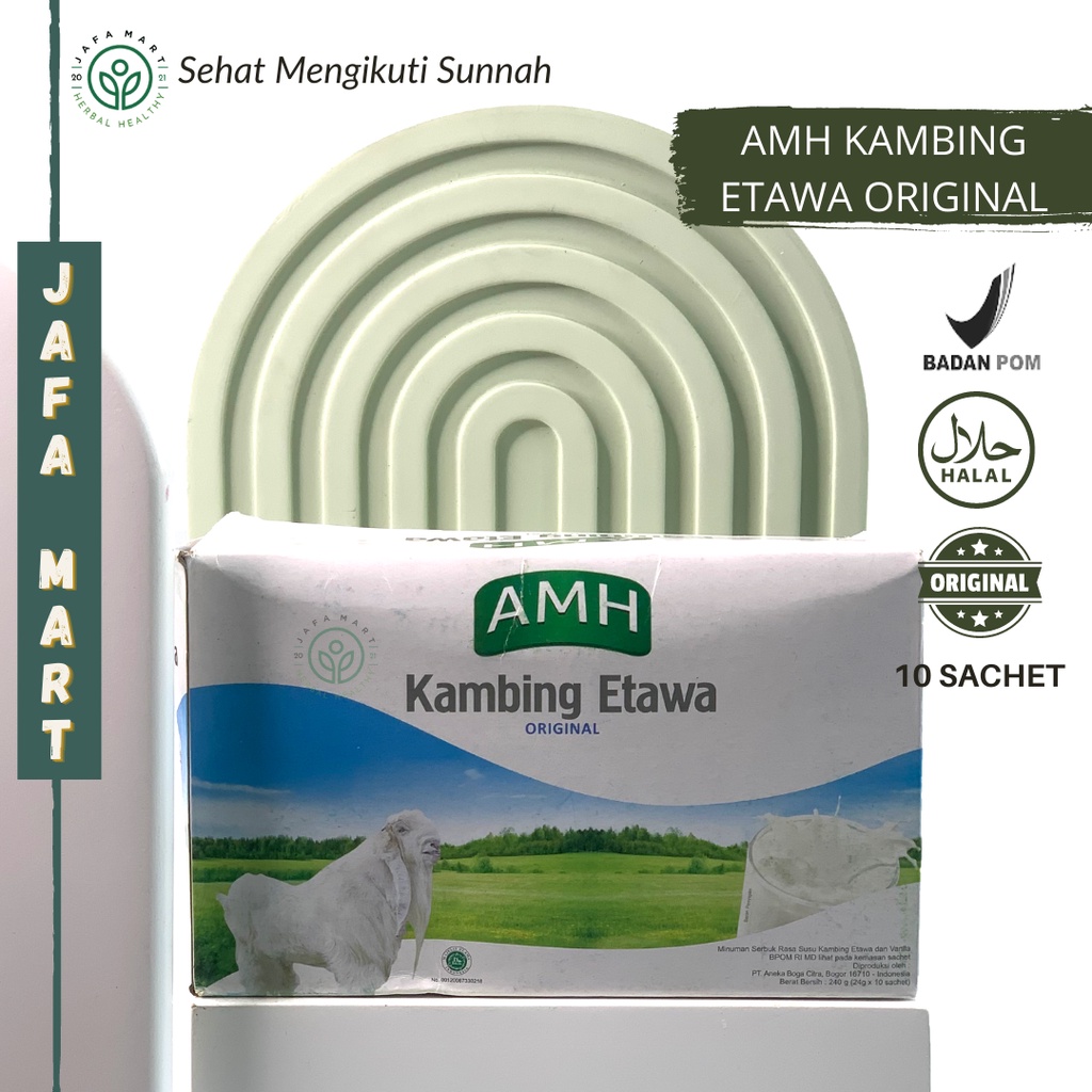 

Susu Kambing Etawa AMH Sachet Original Full Cream AMH rasa Vanilla (LansungSeduh,tanpaRibet)