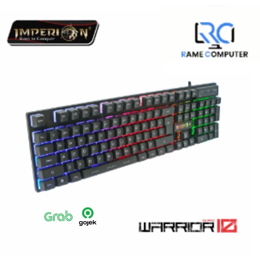 Keyboard Gaming Imperion Warrior 10 KG-W10C BACKLIT RAINBOW FULL SIZE