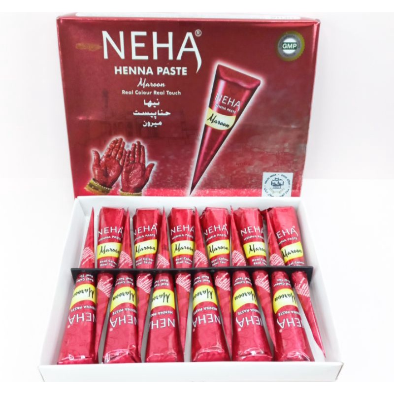 Neha Henna Paste/Henna Halal BPOM (Pacar Kuku Arab)