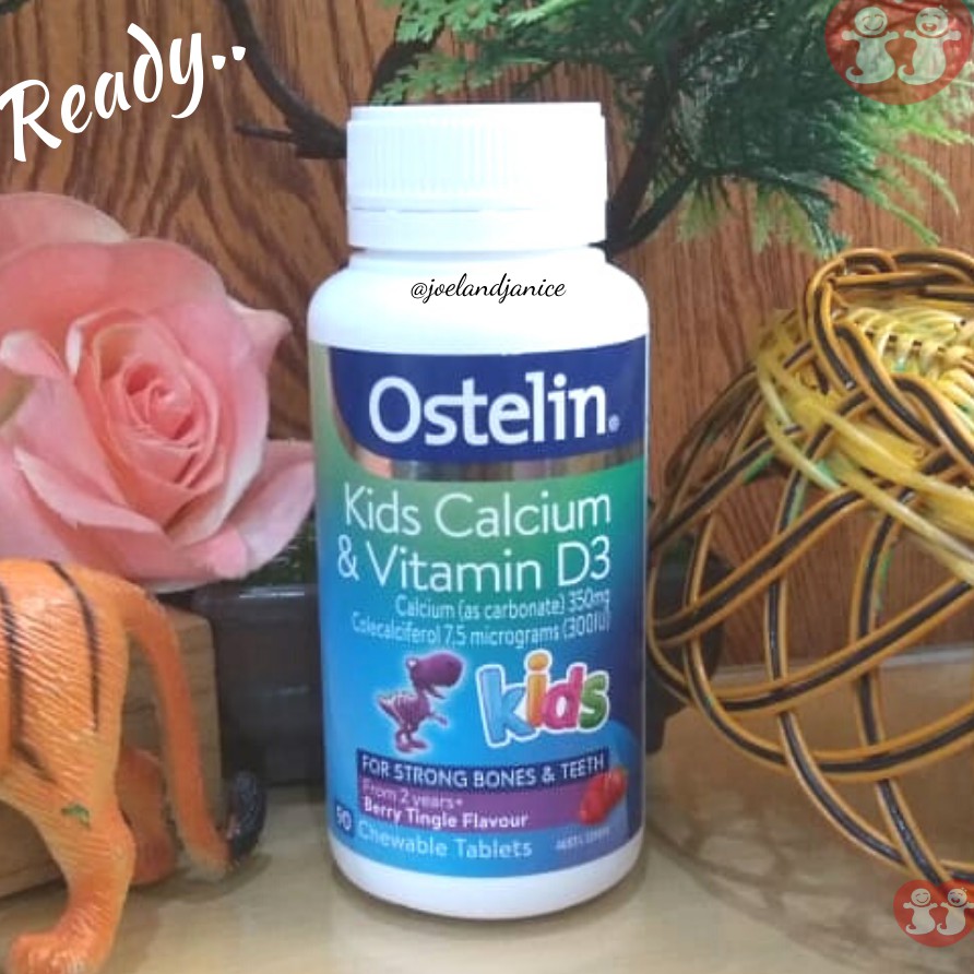 Ostelin vit D & calcium kids 90caps