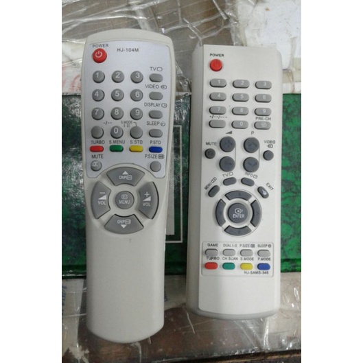 REMOTE REMOT TV SAMSUNG TABUNG PUTIH